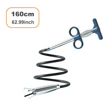 Load image into Gallery viewer, Sewer Pipe Unblocker Snake Spring Pipe Dredging Tool Kitchen Bathroom Sewer Cleaning Tool Kitchen Accessories 90/160cm