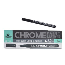 Load image into Gallery viewer, Silver Mirror Marker DIY Paint Pen Chrome Finish Metallic Stationary Water UV Resistant Art Supplies Art Craftwork Accessories
